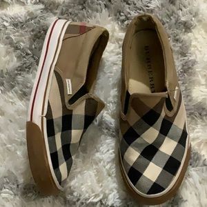 Burberry Slip On Sneakers